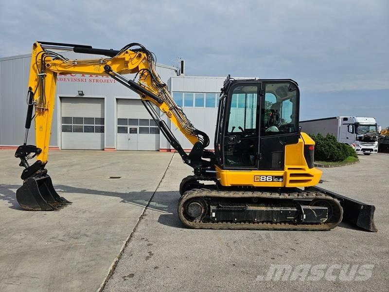 JCB 86 C-2T 中型油圧ショベル 7ｔ-12ｔ（ユンボ・パワーショベル・バックホー）