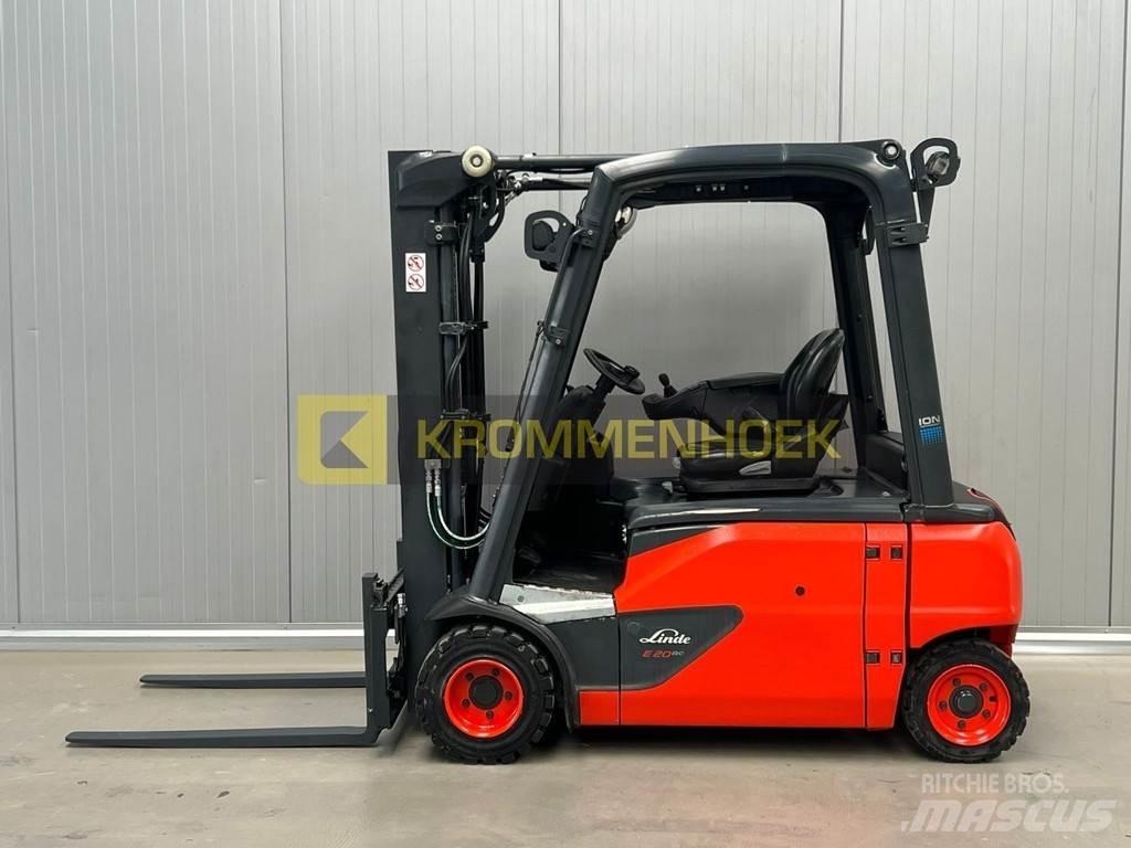 Linde E 20 PL バッテリーフォークリフト