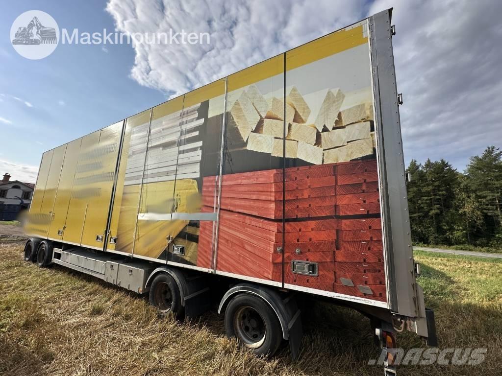 Närko D4ZW13L62 ボックスボディートレーラー