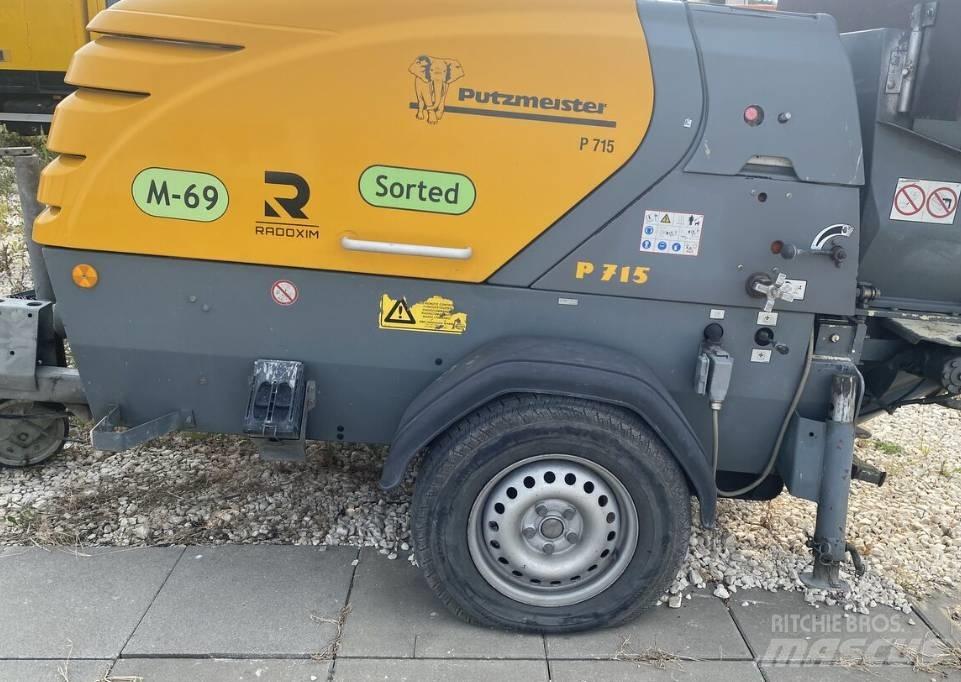 Putzmeister P 715 TD コンクリートポンプ車