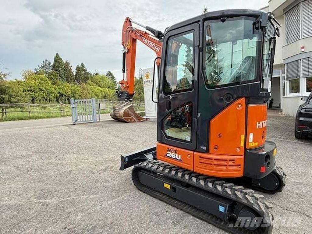 Hitachi ZX26 U-6 ミニ油圧ショベル 7t以下（ミニユンボ・ミニディガー）