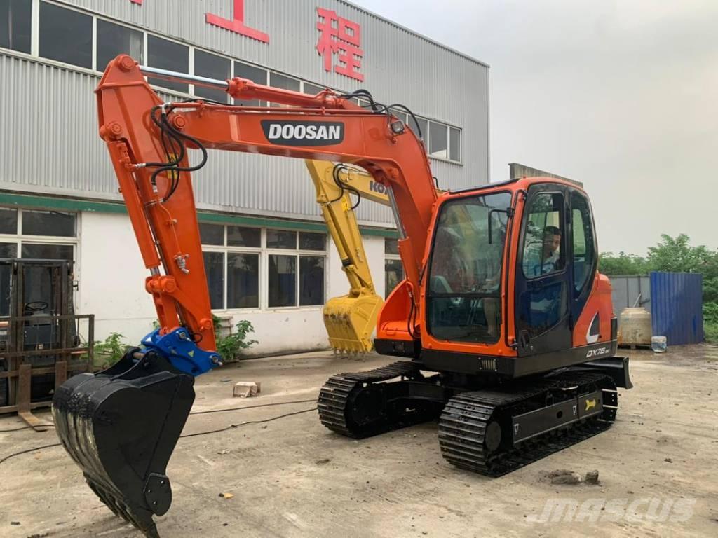 Doosan DX 75-9 C 中型油圧ショベル 7ｔ-12ｔ（ユンボ・パワーショベル・バックホー）