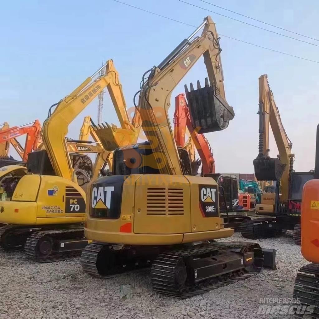 CAT 308 E 2 CR 中型油圧ショベル 7ｔ-12ｔ（ユンボ・パワーショベル・バックホー）