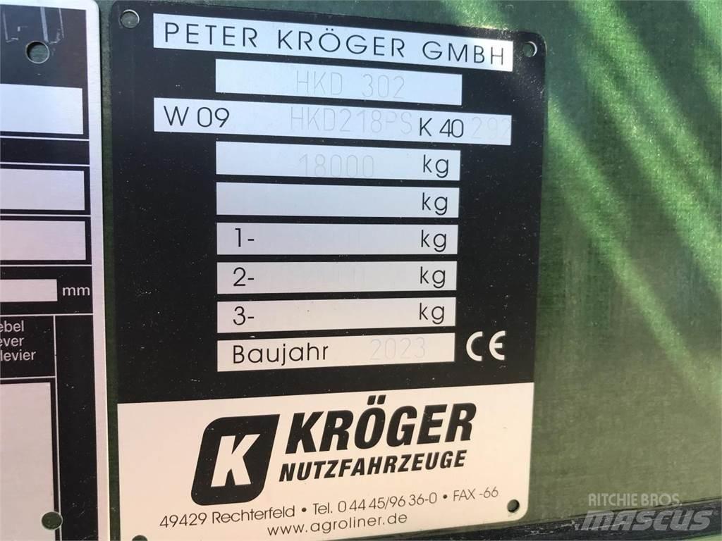 Kröger HKD 302 ダンプトレーラー