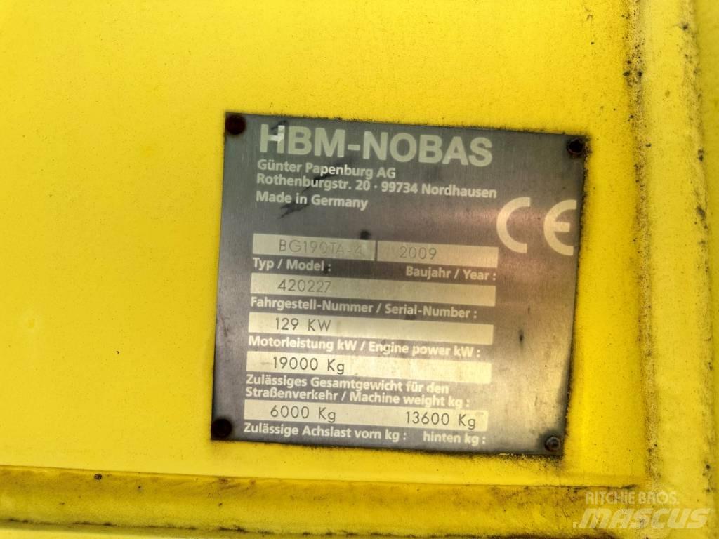 HBM-Nobas BG190TA-4 モーターグレーダー