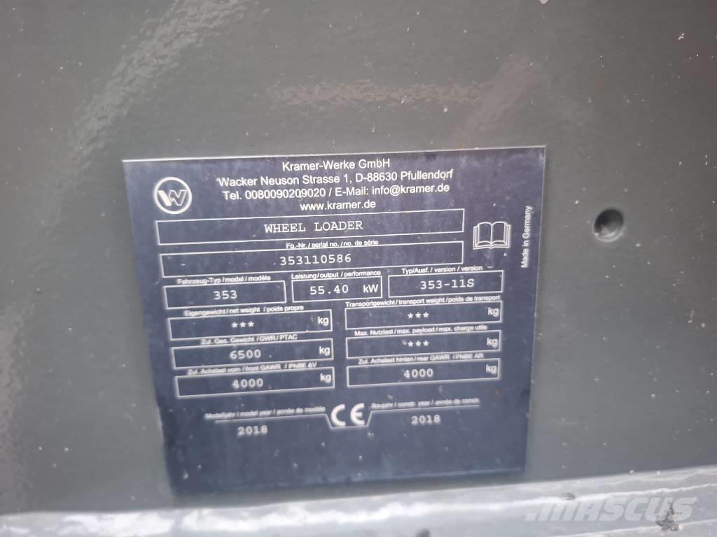 Kramer 5085 ホイールローダー・タイヤショベル