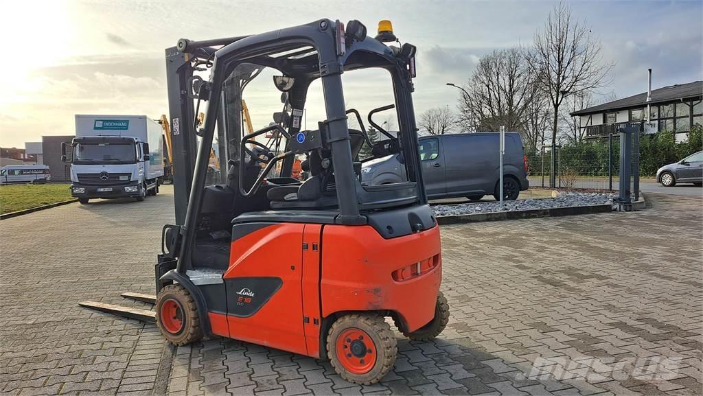 Linde E18PH-02 バッテリーフォークリフト
