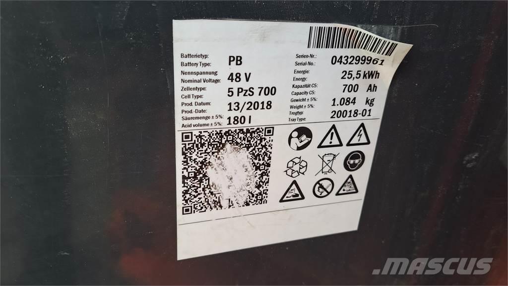 Linde E18PH-02 バッテリーフォークリフト