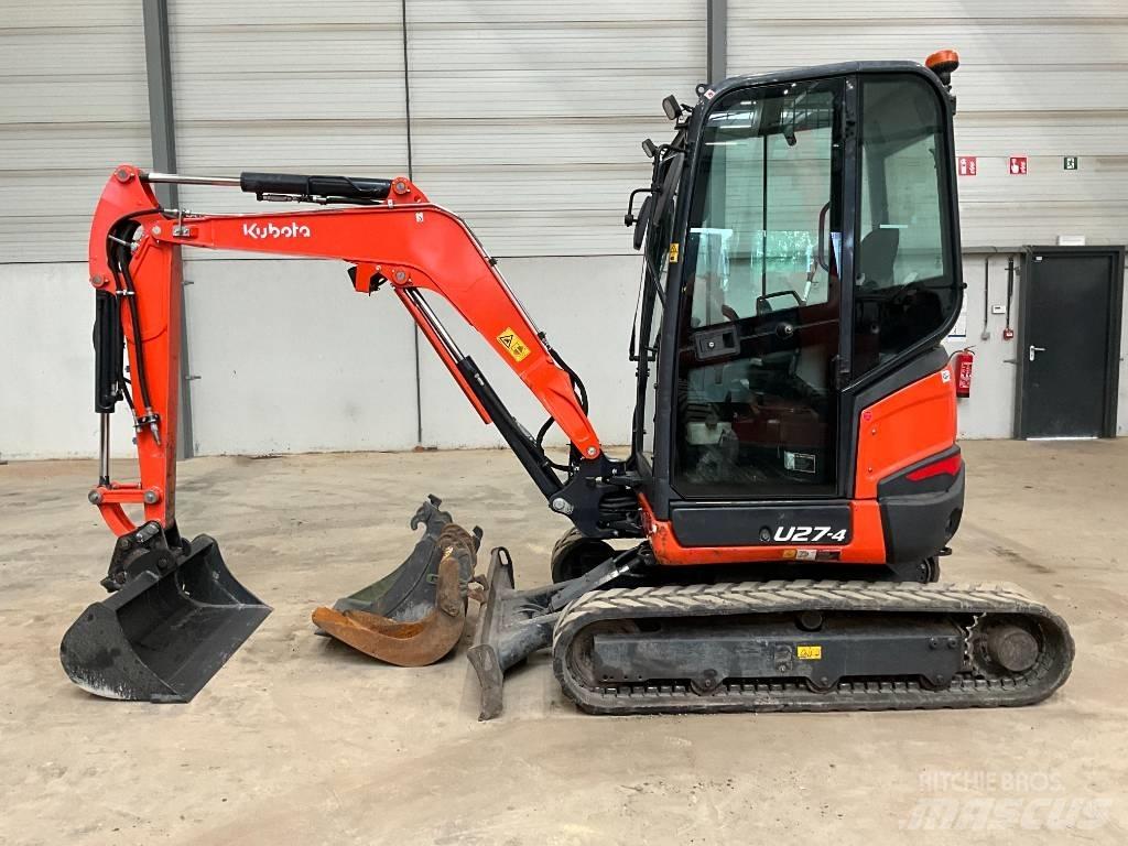 Kubota U 27-4 HI ミニ油圧ショベル 7t以下（ミニユンボ・ミニディガー）