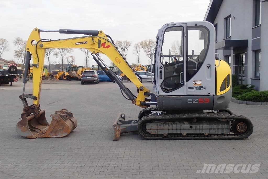 Wacker Neuson EZ 53 ミニ油圧ショベル 7t以下（ミニユンボ・ミニディガー）
