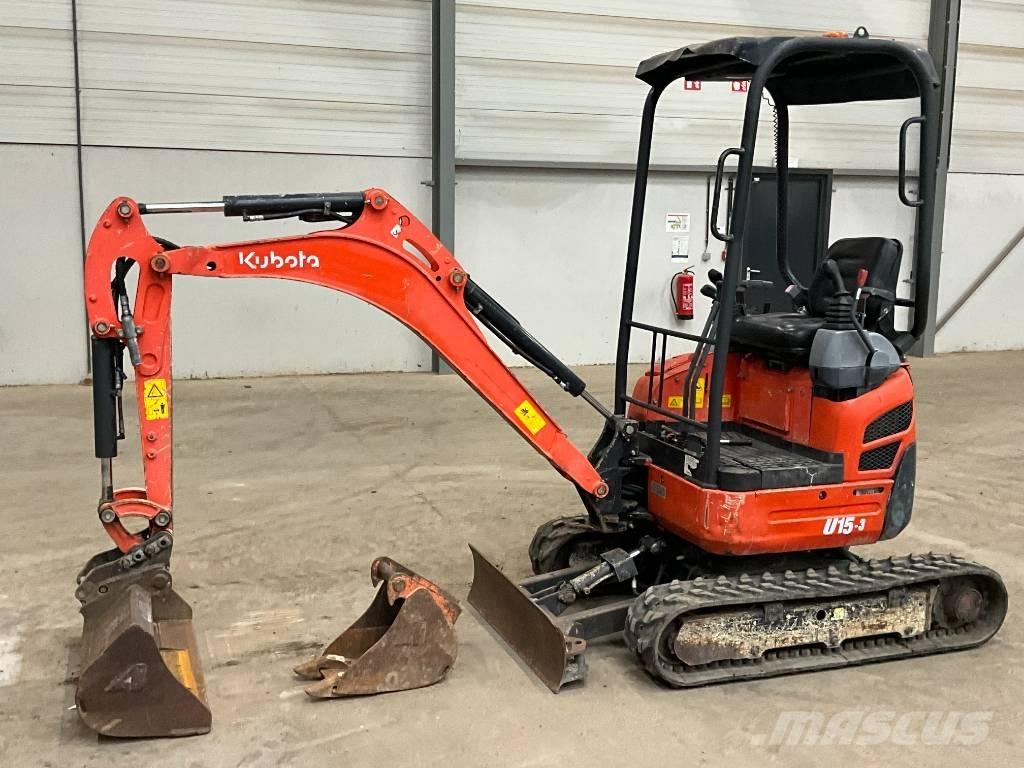 Kubota U 15-3 ミニ油圧ショベル 7t以下（ミニユンボ・ミニディガー）