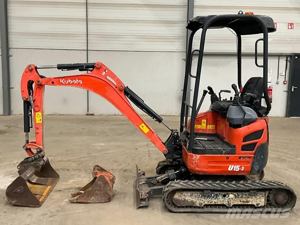 Kubota U 15-3 ミニ油圧ショベル 7t以下（ミニユンボ・ミニディガー）