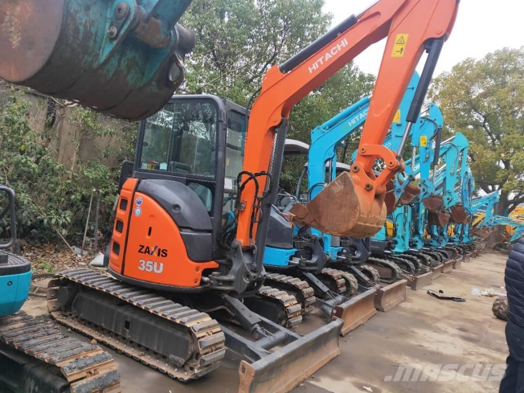 Hitachi ZX 35 U ミニ油圧ショベル 7t以下（ミニユンボ・ミニディガー）