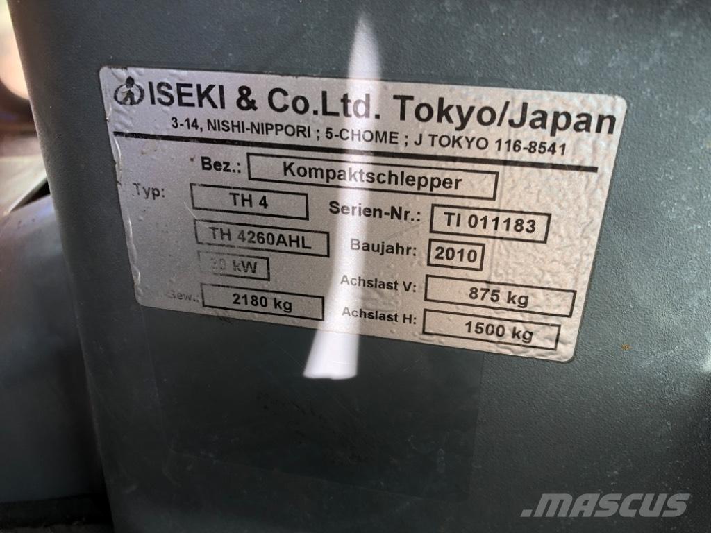 Iseki TH 4260 AHL コンパクトトラクター