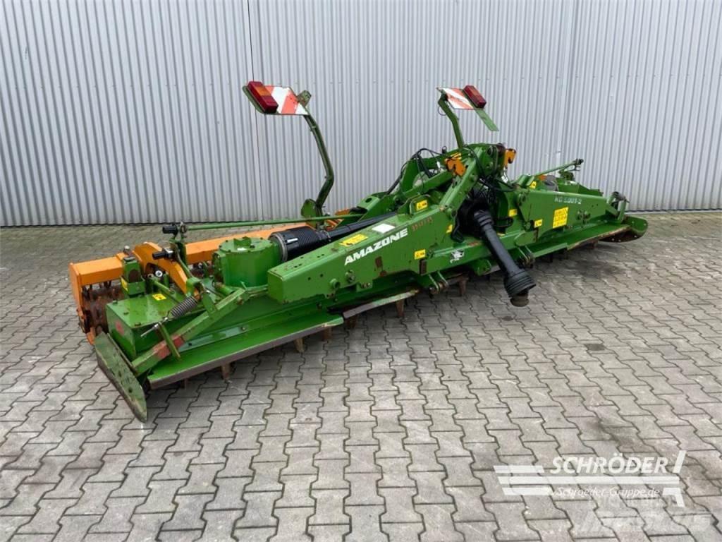 Amazone KG 5001-2 パワーハローとロータリーハロー
