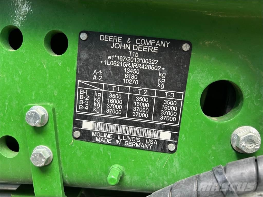 John Deere 6R 215 トラクター