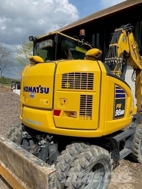 Komatsu PW 98 MR-11 ホイール式油圧ショベル（パワーショベル・ユンボ・バックホー）