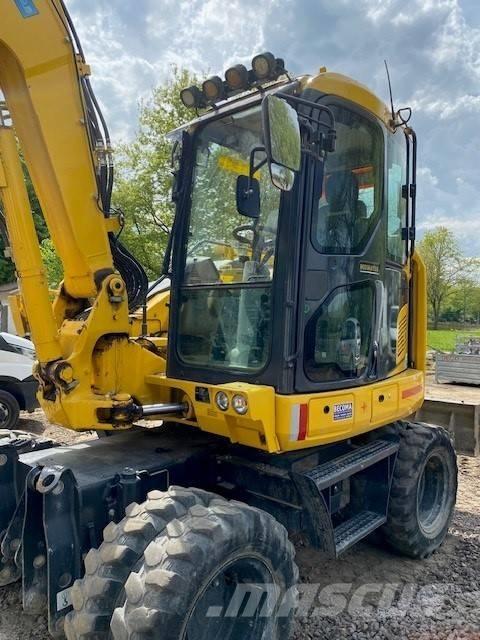 Komatsu PW 98 MR-11 ホイール式油圧ショベル（パワーショベル・ユンボ・バックホー）