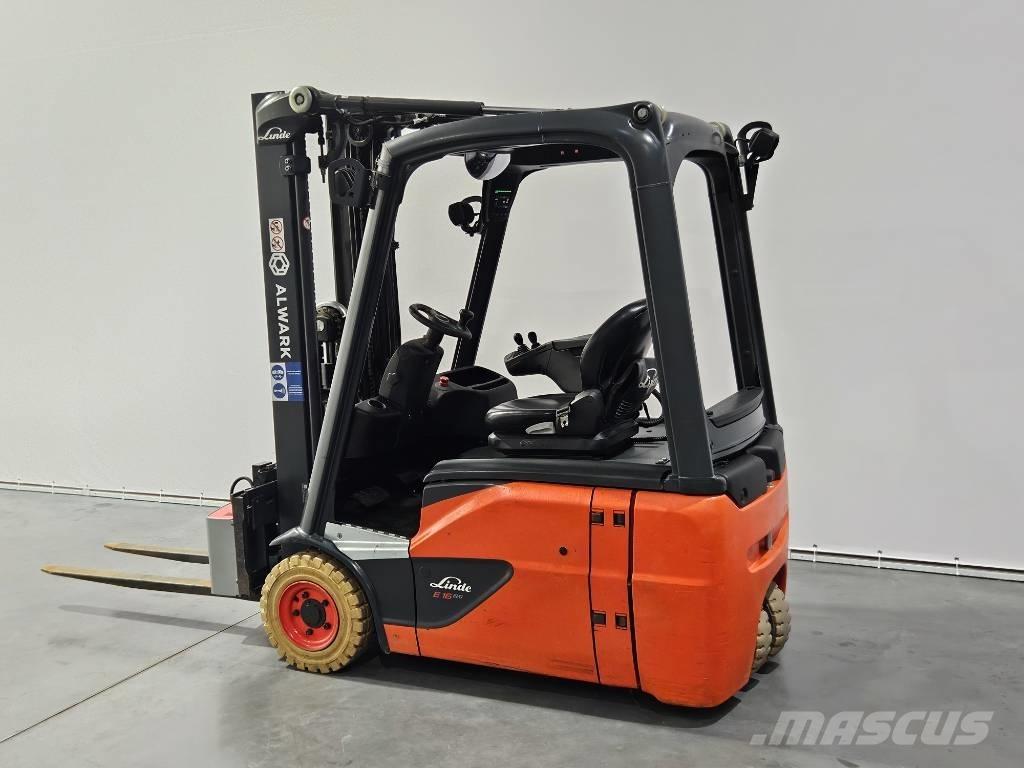 Linde E16 バッテリーフォークリフト
