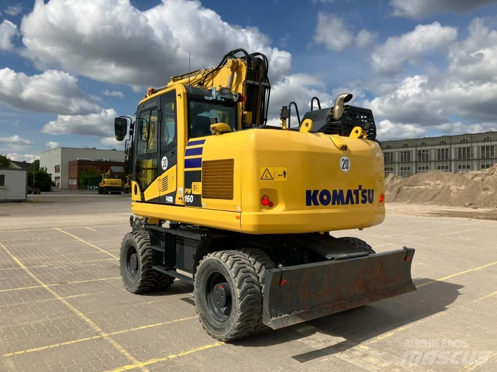 Komatsu PW 160-11 E0 ホイール式油圧ショベル（パワーショベル・ユンボ・バックホー）