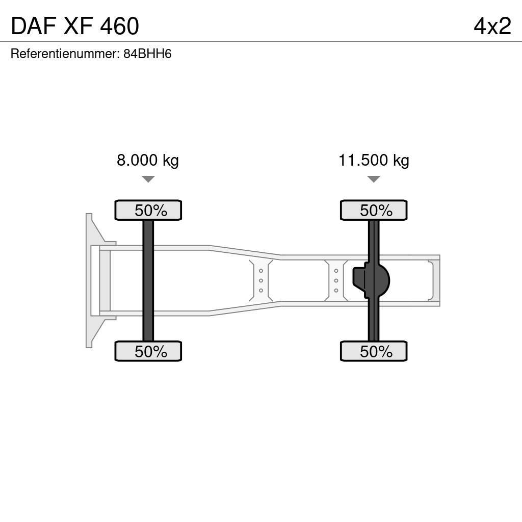 DAF XF 460 中古トラクターヘッド | トレーラーヘッド