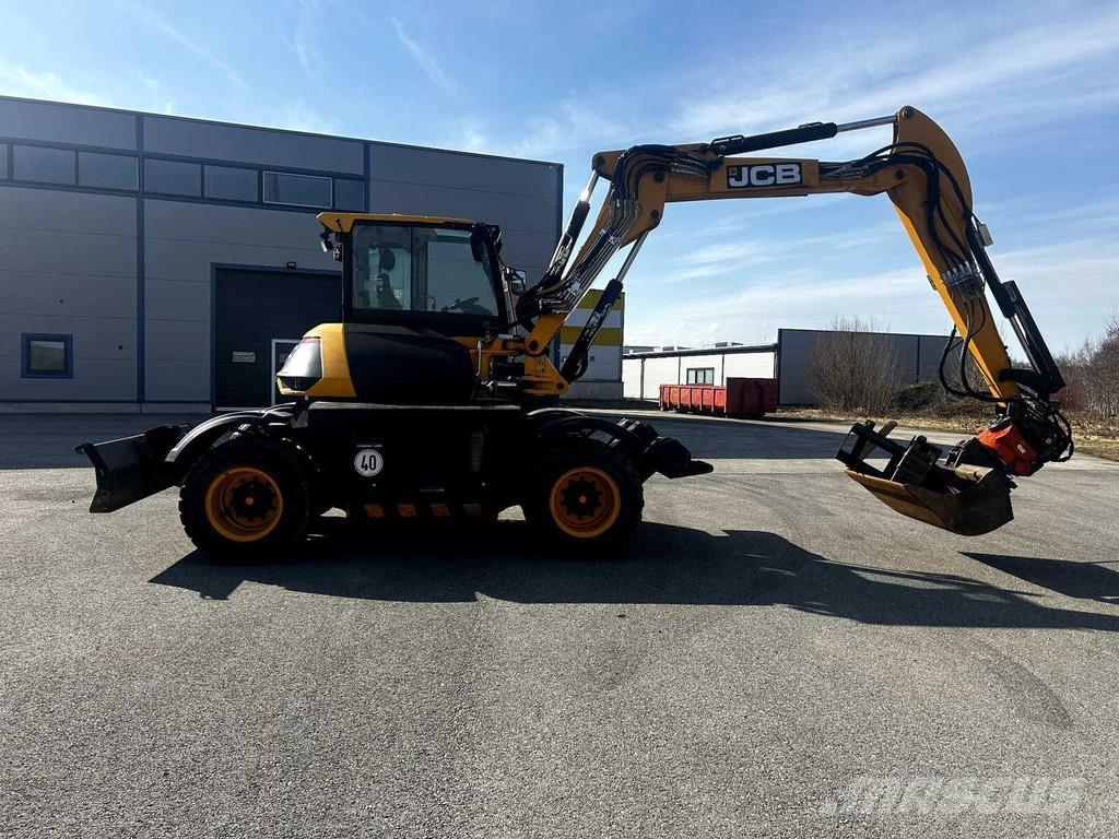 JCB HD110WT SV 中型油圧ショベル 7ｔ-12ｔ（ユンボ・パワーショベル・バックホー）