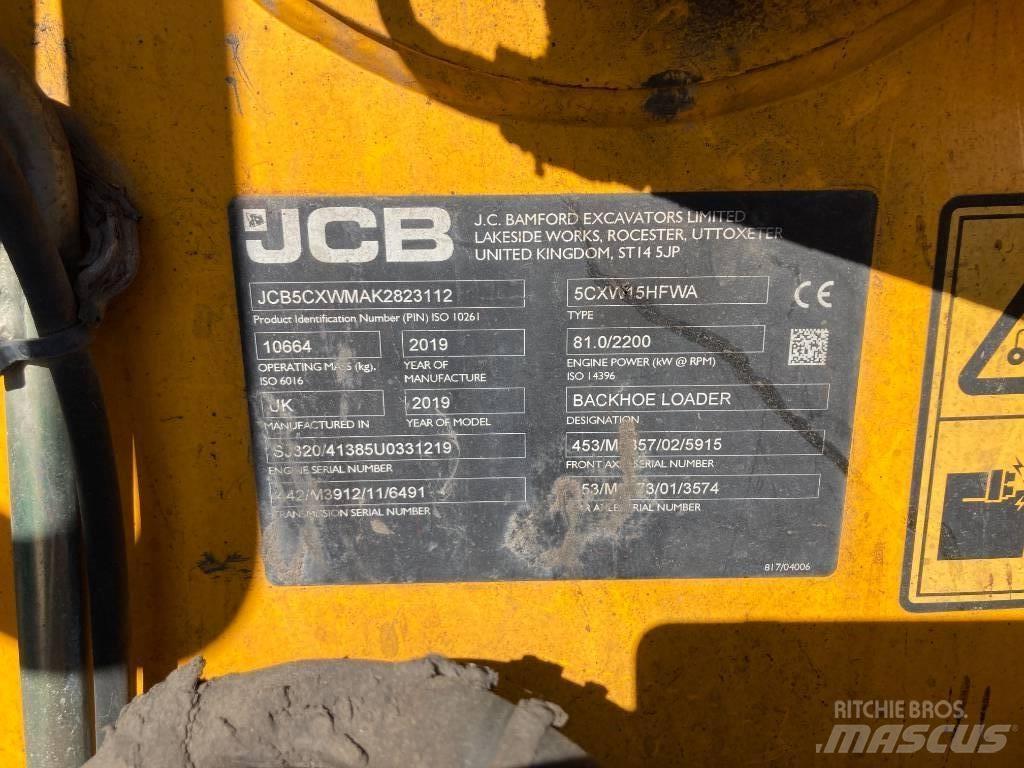 JCB 5 CX Wastemaster バックホーローダー