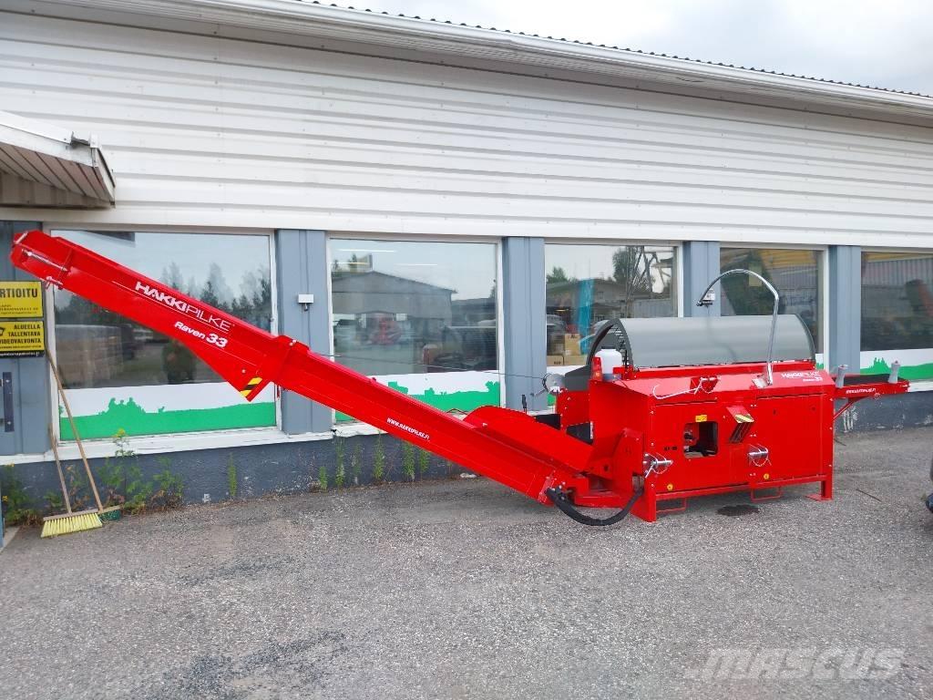 Hakki Pilke Raven 33 ウッドスプリッターとカッター