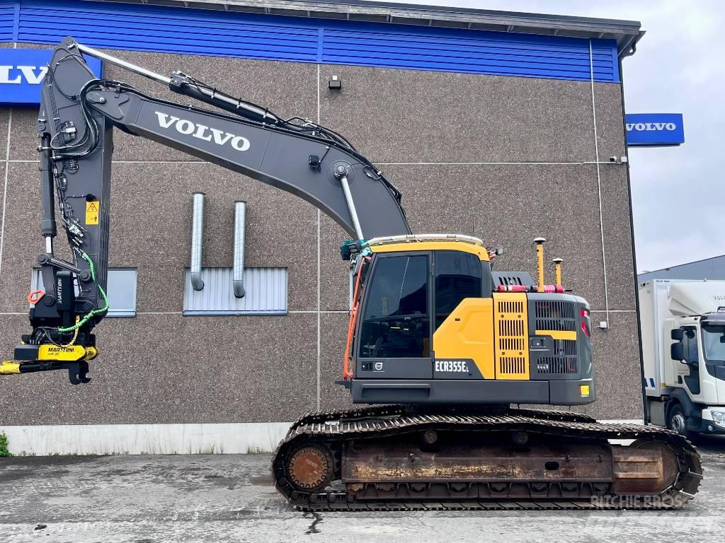 Volvo ECR 355 E 大型油圧ショベル12t以上（パワーショベル・ユンボ）