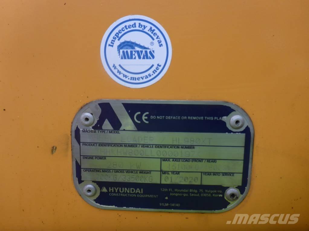 Hyundai HL980XT ホイールローダー・タイヤショベル