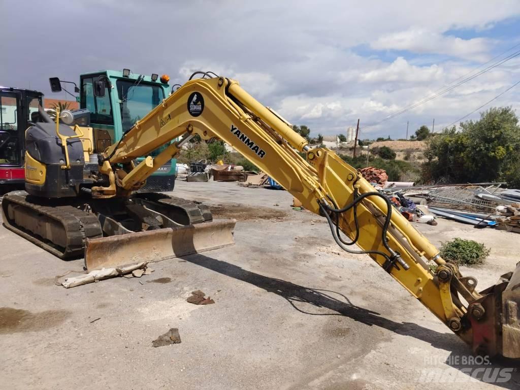 Yanmar Vio 80 中型油圧ショベル 7ｔ-12ｔ（ユンボ・パワーショベル・バックホー）