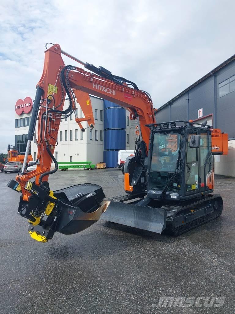Hitachi ZX 95 US-7 中型油圧ショベル 7ｔ-12ｔ（ユンボ・パワーショベル・バックホー）