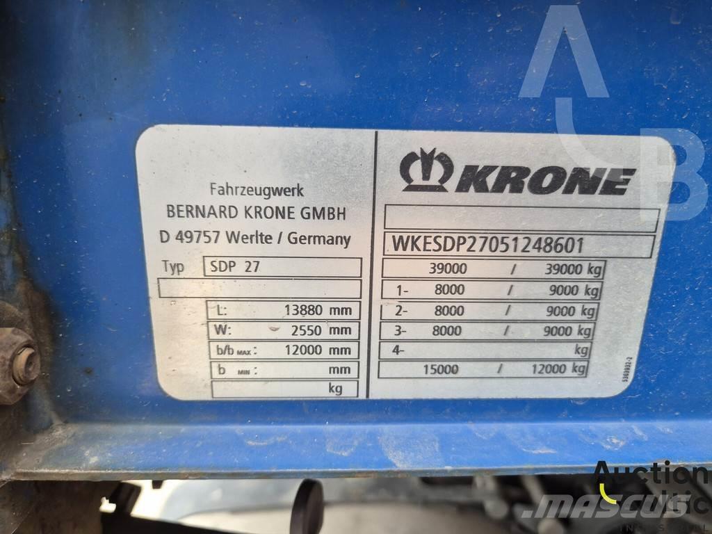 Krone SDP 27 カーテンサイダー