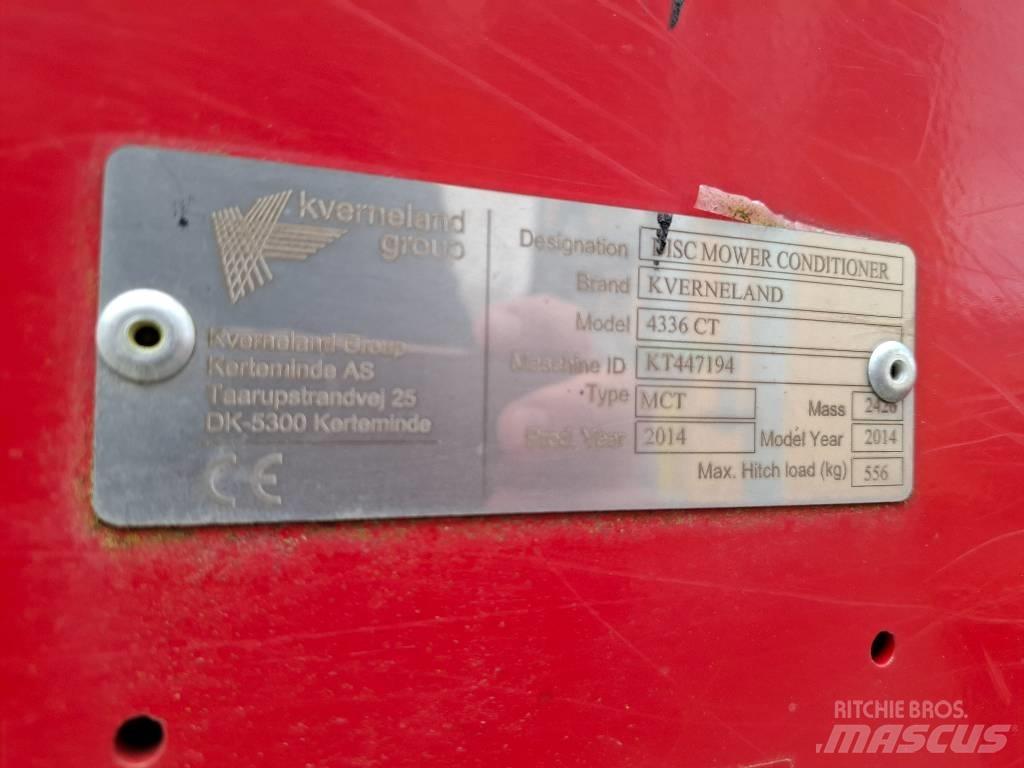 Kverneland 4336 CT モアーコンディショナー