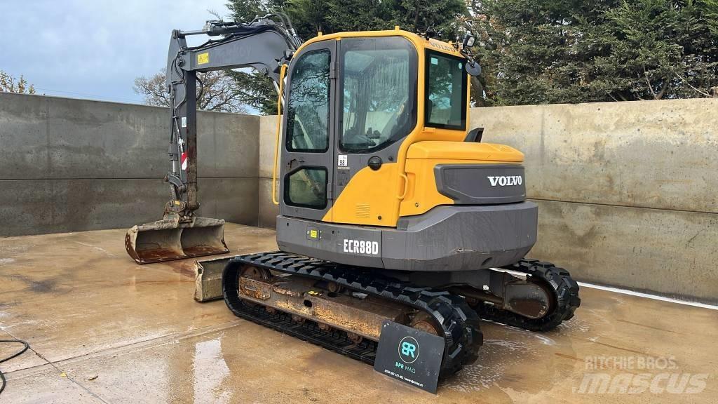 Volvo ECR 88 D 中型油圧ショベル 7ｔ-12ｔ（ユンボ・パワーショベル・バックホー）