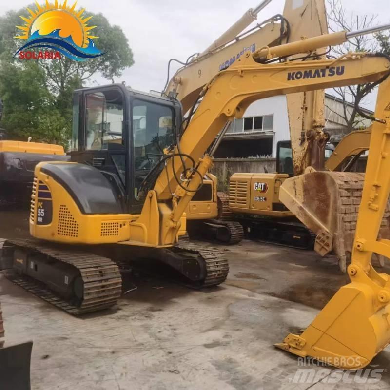 Komatsu PC 55 MR ミニ油圧ショベル 7t以下（ミニユンボ・ミニディガー）