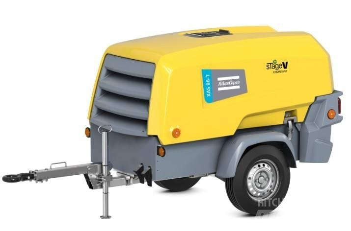 Atlas Copco XAS68-7 コンプレッサー