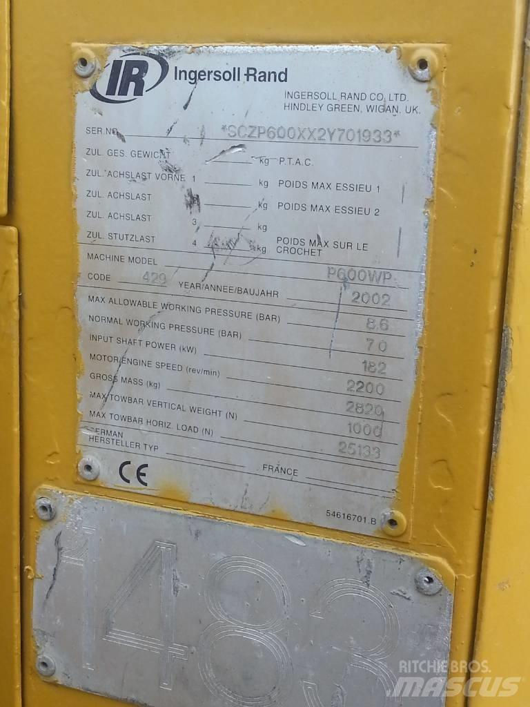 Ingersoll Rand P 600 コンプレッサー