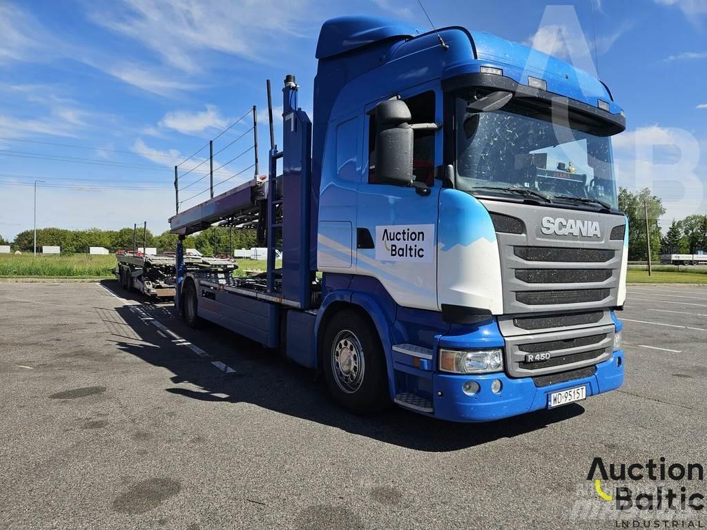 Scania R 450 車両運搬車、キャリアカー