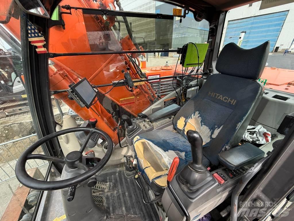 Hitachi ZX 140 W-3 ホイール式油圧ショベル（パワーショベル・ユンボ・バックホー）