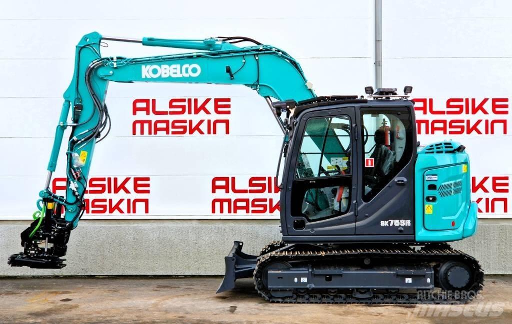 Kobelco SK75 SR-7 大型油圧ショベル12t以上（パワーショベル・ユンボ）