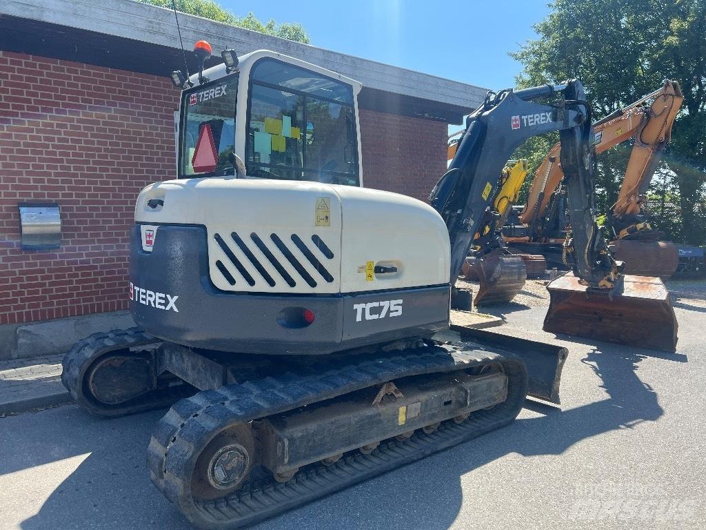 Terex TC 75 中型油圧ショベル 7ｔ-12ｔ（ユンボ・パワーショベル・バックホー）