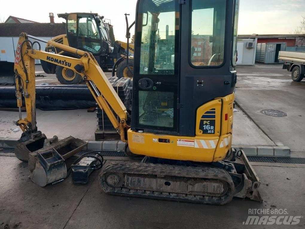 Komatsu PC 16 R-3HS ミニ油圧ショベル 7t以下（ミニユンボ・ミニディガー）