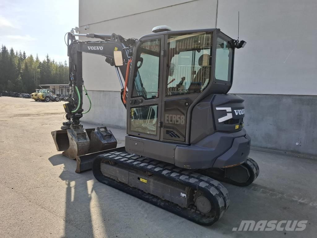 Volvo ECR 58 F ミニ油圧ショベル 7t以下（ミニユンボ・ミニディガー）