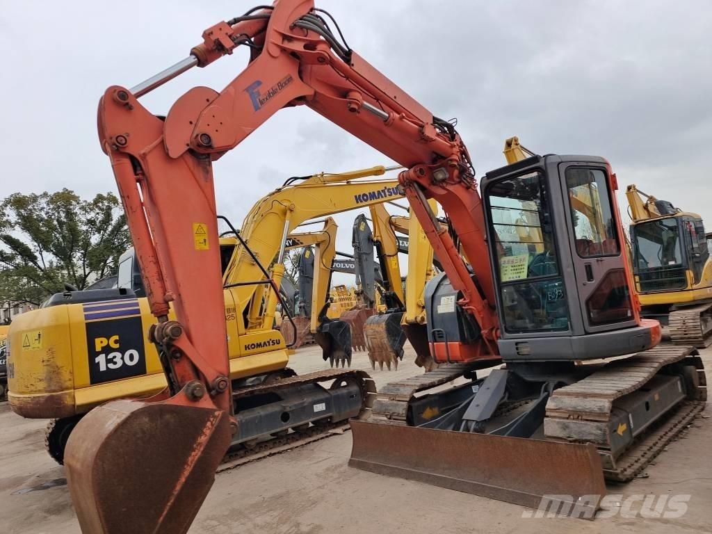 Hitachi ZX 75 中型油圧ショベル 7ｔ-12ｔ（ユンボ・パワーショベル・バックホー）