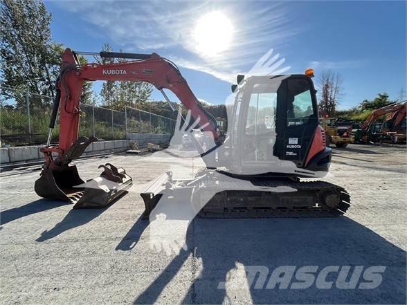 Kubota KX080-4 大型油圧ショベル12t以上（パワーショベル・ユンボ）