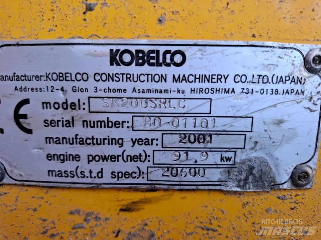 Kobelco SK200SRLC 大型油圧ショベル12t以上（パワーショベル・ユンボ）