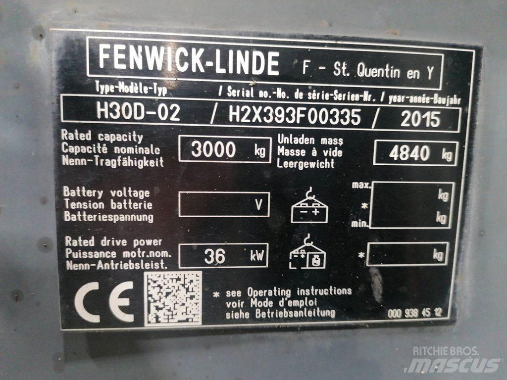 Linde H30D-02 ディーゼル・軽油