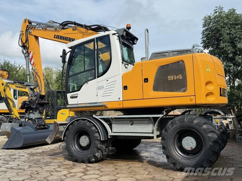 Liebherr A 914 ホイール式油圧ショベル（パワーショベル・ユンボ・バックホー）