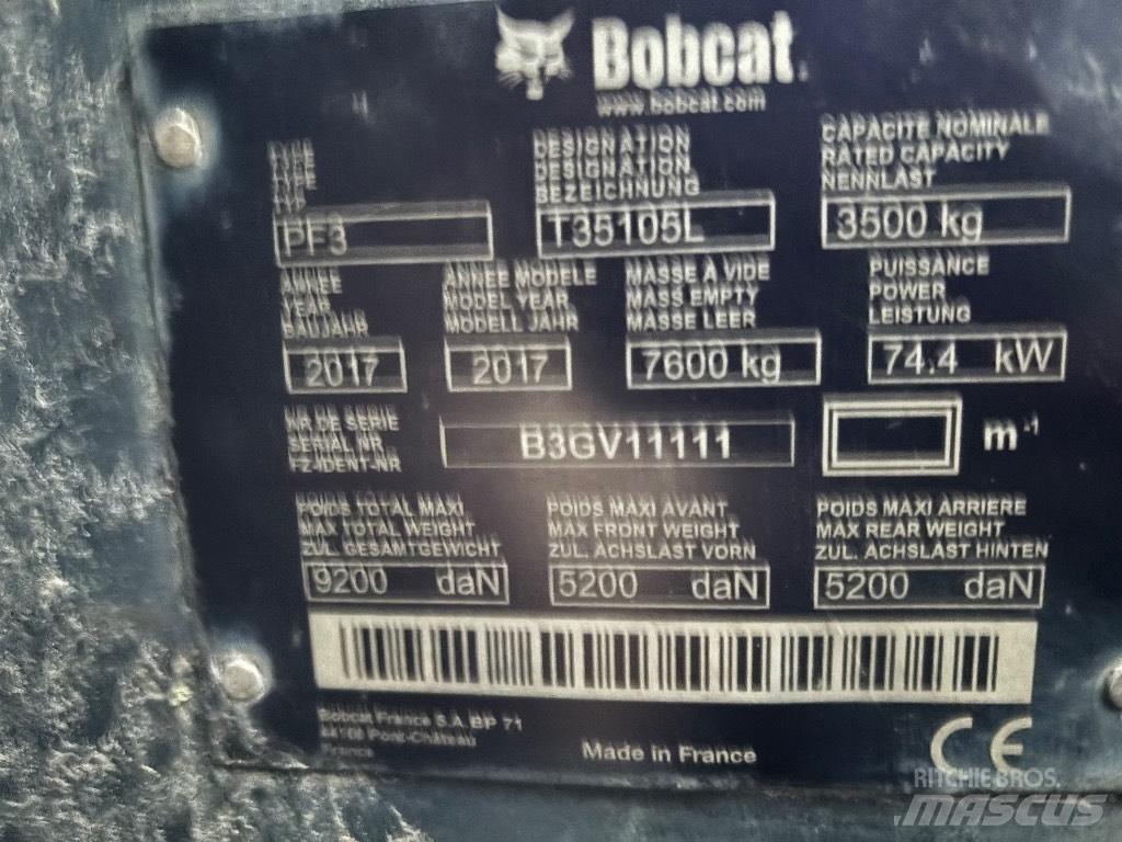 Bobcat T 35.105 L テレスコーピックハンドラー